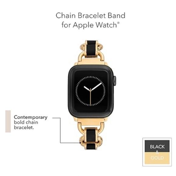 Replacement Chain Bracelet for Apple Watch Secure Adjustable Band main image 4